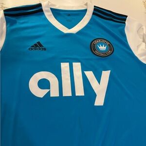 Charlotte Football Club Blue Jersey 22-23 Mens L